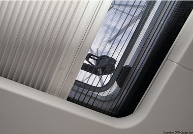 Гофрированный экран для люка Bomar 1029 W