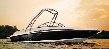 Водный спортивный башенный стержень из анодированного алюминия (арт. 48.411.01 / SOT405)