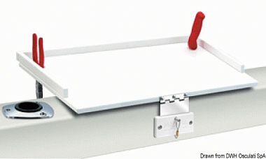 Разделочная доска Magma 510x410 мм из пищевой пластмассы FDA (арт. 48.515.00)