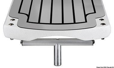 Складной карбоновый трап-сходня Polybridge II с серым EVA