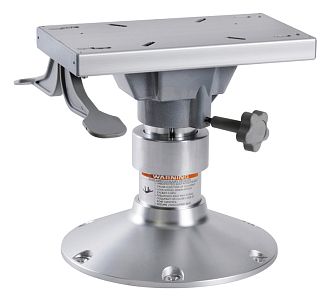 Стойка кресла телескопическая с основанием для сиденья 300 / 400 мм