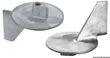 Цинковый триммер Suzuki 55120-87801/5512587D00 для двух- и четырехтактных моторов 150/225 л.с. 89 мм (арт. 43.272.80 / 55120-87801 / 5512587D00)