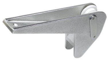 Роульс из анодированного алюминия для якорей Bruce/Trefoil® 380x67x196 мм, масса якоря 5-10 кг (арт. 01.343.10)
