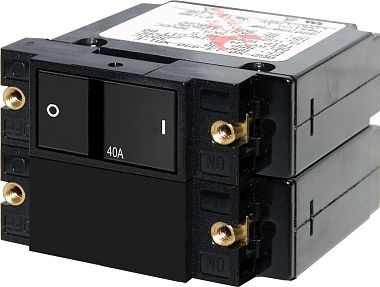 A-Серия  автомат - двухполюсный 40A (плоский переключатель) (арт. 7416)