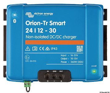 Преобразователь напряжения неизолированный Victron Energy Orion-Tr Smart 24/12-30 A (арт. 14.277.46)