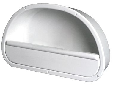 Боковой вещевой карман 535x320x116мм из белого пластика