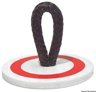 Тканый обушок Ropeye ROXXS-GF 3x20мм Ø30мм 75кг с основанием из стекловолокна