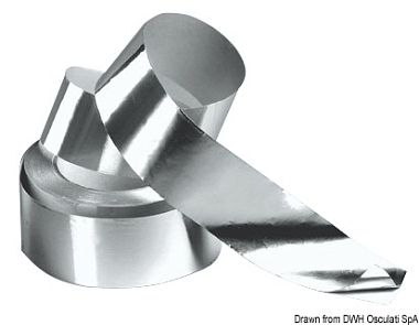 Алюминиевая самоклеящаяся лента в рулоне для панелей 65.094.00 50 м 50 мм (арт. 65.095.00)