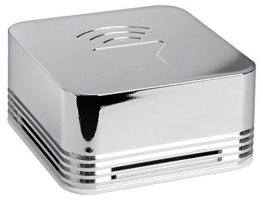 Горн мембранный Q Box накладной из хромированного пластика 12В 109дБ 105x105x52мм (арт. 21.104.01)