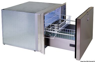 Холодильник Isotherm с выдвижным ящиком DR70 inox 12/24 В 627x724x444 мм