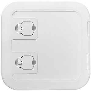 Люк инспекционный водонепроницаемый Flush CE 180° 375x375мм чёрный