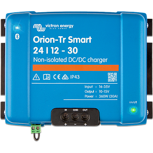 Преобразователь напряжения Victron Energy Orion-Tr Smart 12/24-15A (360W) Non-isolated DC-DC charger (арт. ORI122436140 / 14.277.45)