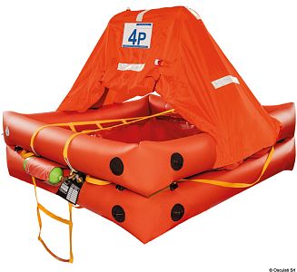 Спасательный плот в мягкой сумке Oceanlife + спасательная сумка на 10 человек, 70x50x28 см (арт. 22.840.10)