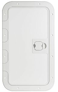 Люк инспекционный водонепроницаемый Splash-Proof 160° 345x595мм белый