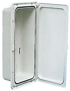 Вещевая ниша 364x183x150 мм, белая (арт. 20.017.00)