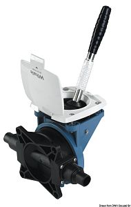 Трюмная ручная помпа Whale MKIII Gusher Urchin со съемной рукояткой и лючком 37 л/мин (арт. 15.262.36)