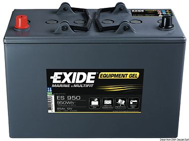Аккумулятор EXIDE Gel для запуска двигателя и питания бортовой сети 85 Aч (арт. 12.413.03)
