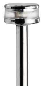 Мачта выдвижная с огнём Evoled 360° 12 В 100 см с настенным креплением из нержавеющей стали