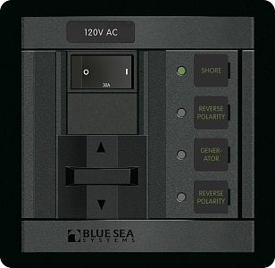 120В Панель выключателей переменного тока 2 источника (арт. 1208)