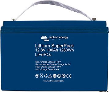 Литиевый аккумулятор Victron Energy SuperPack 25,6В/50Ач с интегрированной системой BMS Victron (арт. 12.445.11)