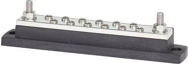 Шина MAXIBus 250A  - две шпильки 5/16"-18, двенадцать винтовых контактов #10-24 (арт. 2105)