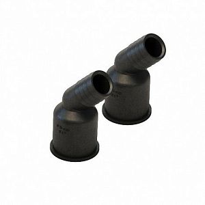 Пластиковый шланговый соединительный фитинг Vetus 25мм, 2шт (арт. YPA25P2)