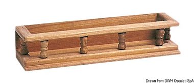 Полка ARC из тика для специй 350 x 90 x 65 мм (арт. 71.602.07)