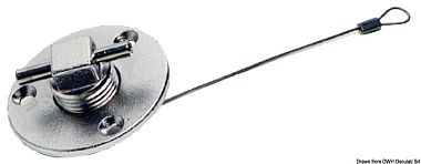 Сливная пробка с ручным Т-образным открытием 29мм (арт. 18.541.00)