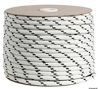 Шкотовый трос из полиэфира белый 130 м диаметр 14 мм