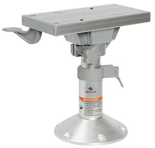 Опора для сиденья телескопическая с поворотными салазками 280 / 380 мм