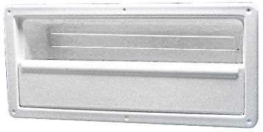 Боковой карман для предметов 540x244x120мм из белого пластика