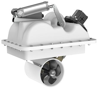 Подруливающее устройство Quick гидравлическое выдвигающееся BTRH 6,4 кВт, 185мм, 85кгс  (арт. FGBTR18HY085D00)