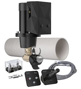 Комплект Quick BTQ 12В, 1,5 кВт, 140мм, 30кгс, в комплекте ( TCD2042 / кабель 6м) (арт. FGBT14030120K01)