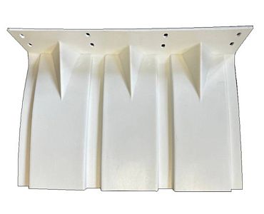 Транцевые плиты из сшитого полиэтилена размером 365x245 мм